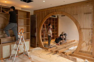 Thi cong noi that go soi